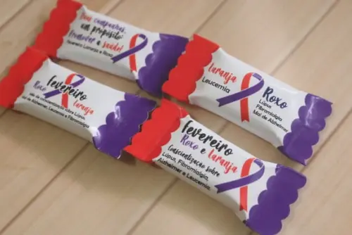 FEVEREIRO ROXO E LARANJA- BALINHAS