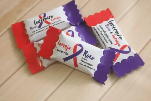 FEVEREIRO ROXO E LARANJA- BALINHAS