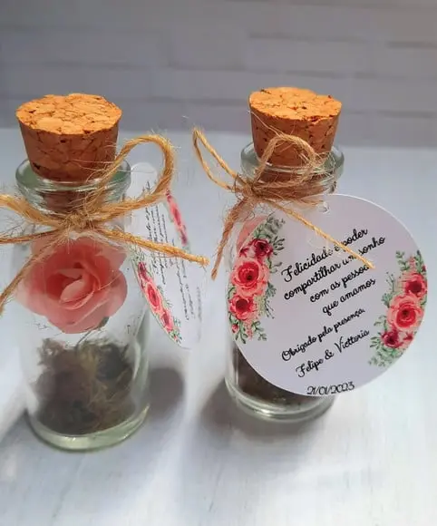 Flor Eterna- Lembrancinha Casamento