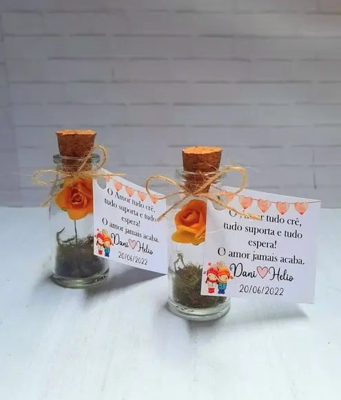 Flor Eterna- Lembrancinha Casamento