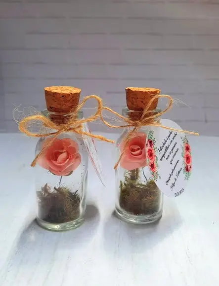 Flor Eterna- Lembrancinha Casamento
