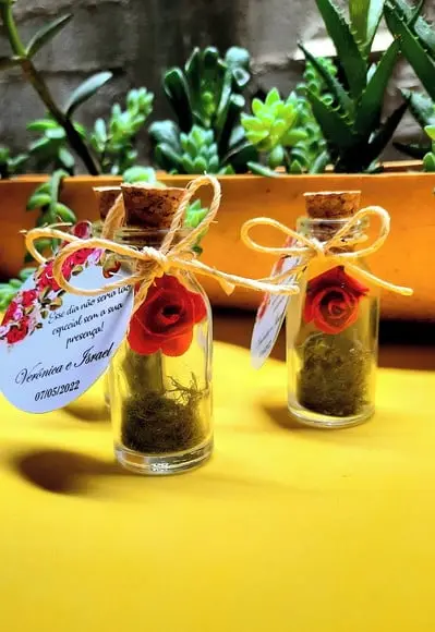 Flor Eterna- Lembrancinha Casamento