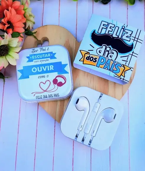 Fone de Ouvido- Dia dos Pais