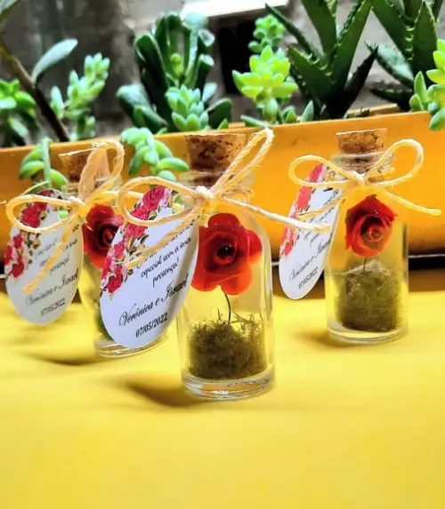 Flor Eterna- Lembrancinha Casamento