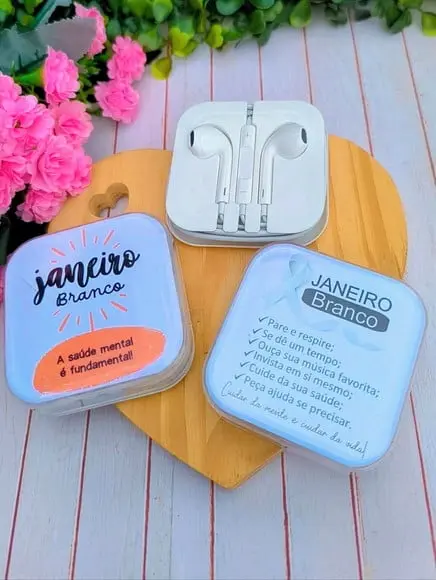 Fone de Ouvido- Janeiro Branco