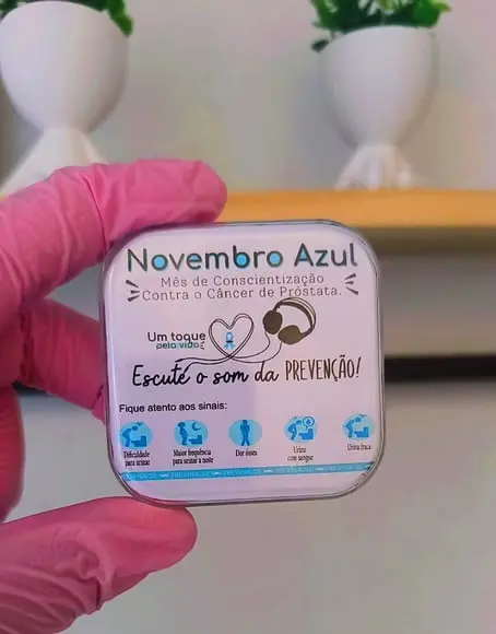 Fone de Ouvido- Novembro Azul
