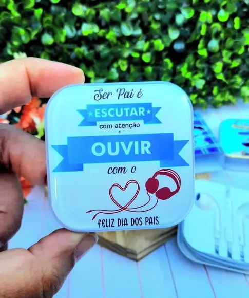 Fone de Ouvido- Dia dos Pais