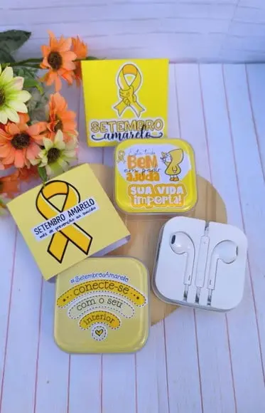 Fone de Ouvido- Setembro Amarelo