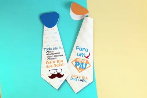 Gravata com Caneta- Dia dos Pais
