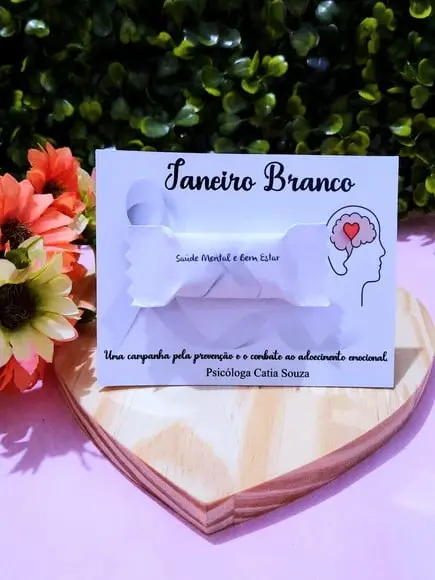JANEIRO BRANCO- CARD COM BALINHA