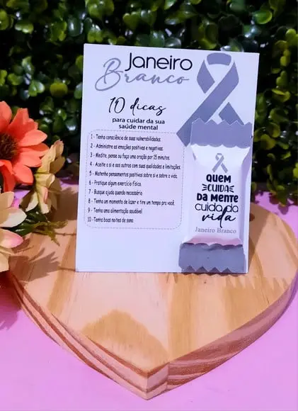 Janeiro Branco- Card com Balinha