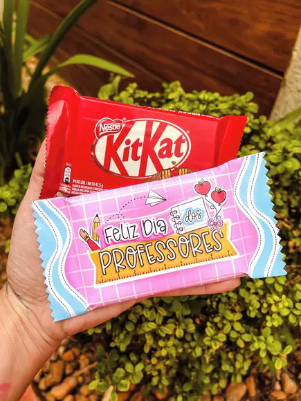 Kitkat Dia Dos Professores