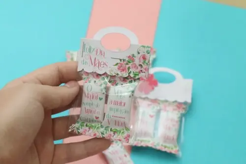 Lapela com 2 Balinhas- Dia das Mães