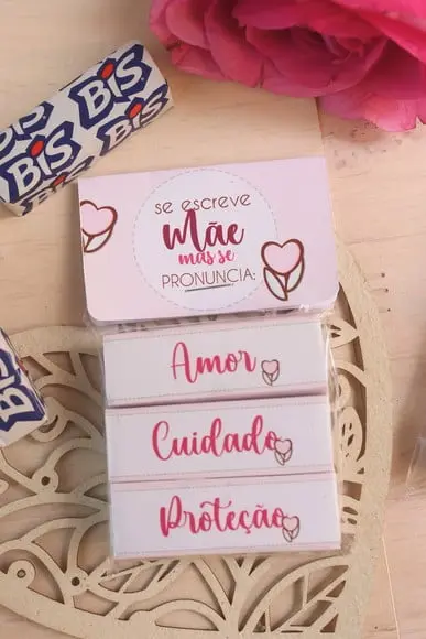 Lapela com 3 Bis- Dia das Mães
