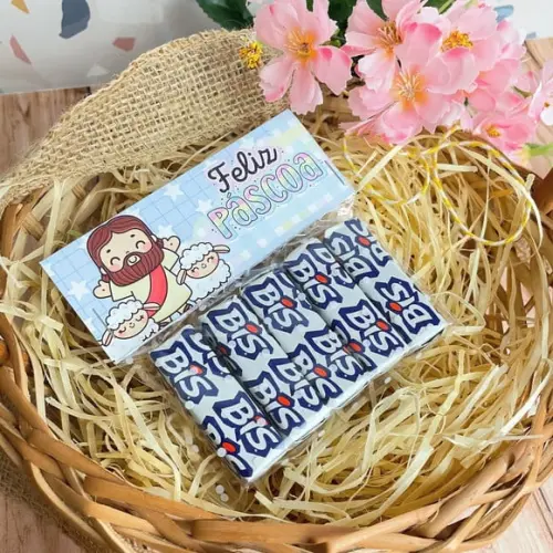 Lapela com 5 Bis- Páscoa