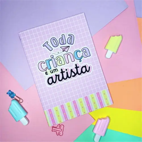 Livrinho De Colorir+ Lápis De Cor- Dia Das Crianças