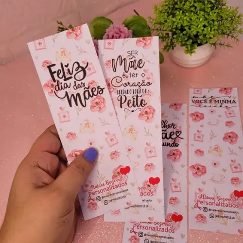 Marca Página- Dia das Mães