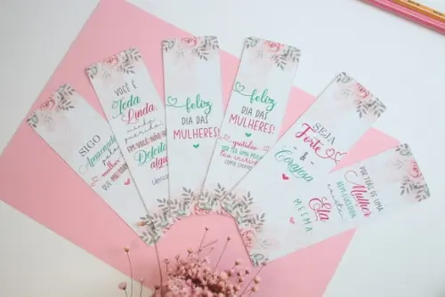 Marca Página- Dia das Mulheres