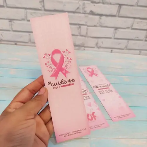 Marca Página- Outubro Rosa