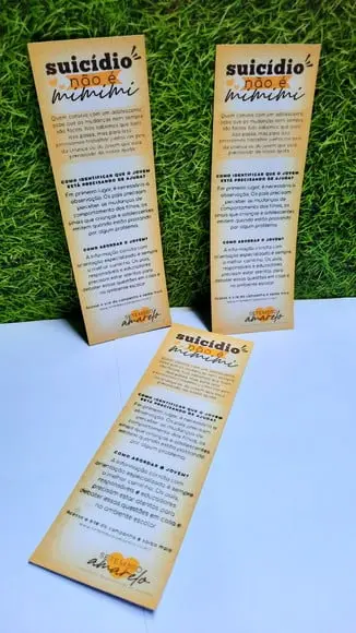 Marca Página- Setembro Amarelo