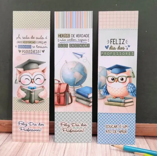 Marcador de Página- Dia dos Professores
