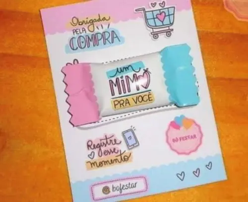MIMO CLIENTE- CARD COM BALINHA