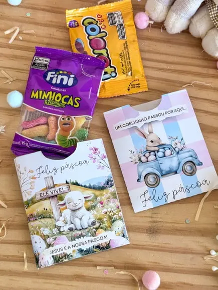 Mini Fini ou Coloreti (chocolate)- Páscoa