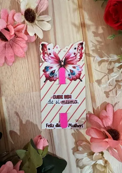 Mini Lixa ou Escovinha- Dia da Mulher