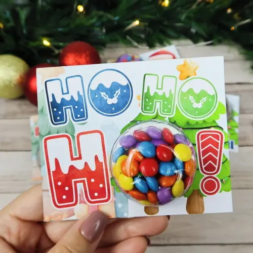 Natal- Cartão com Coloreti (docinhos)
