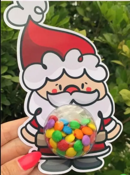 Papai Noel com Coloreti (chocolate)- Natal