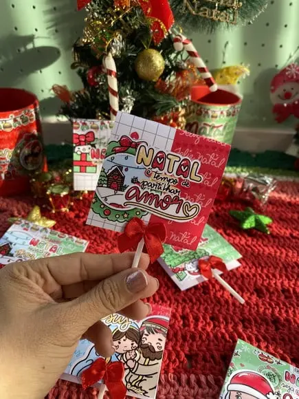 Pirulito- Mimo de Natal