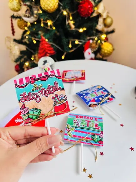 Pirulitos de Natal