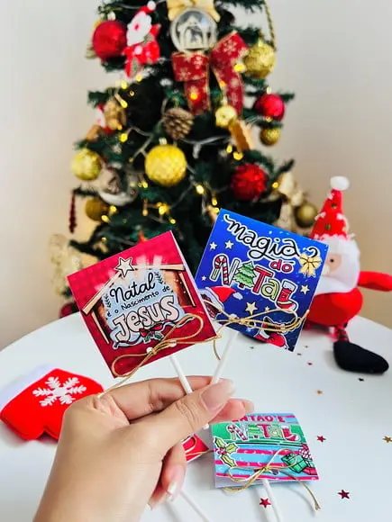 Pirulitos de Natal