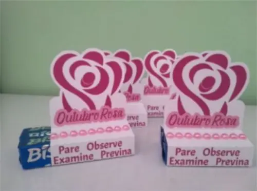 Porta Bis com 2 Bis- Outubro Rosa