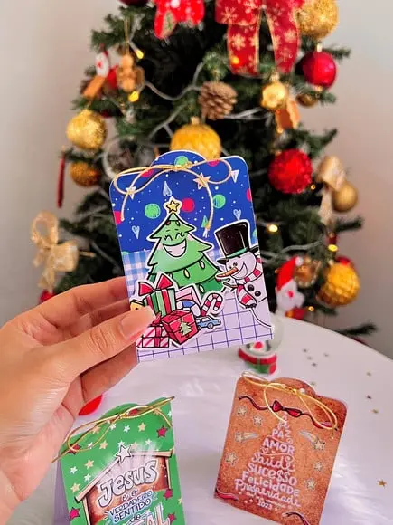 Porta Bombom + Bombom- Mimo Natal