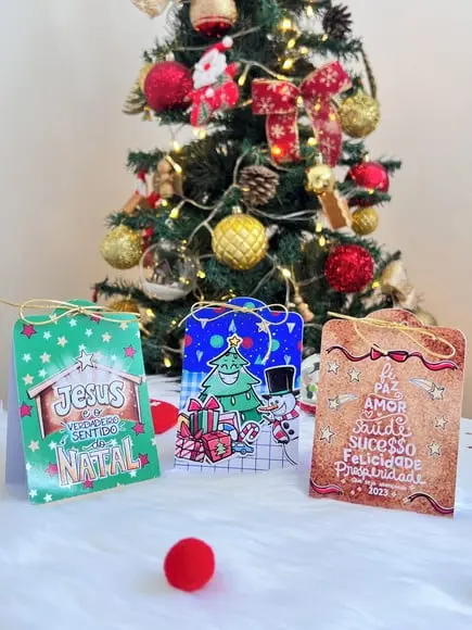 Porta Bombom + Bombom- Mimo Natal