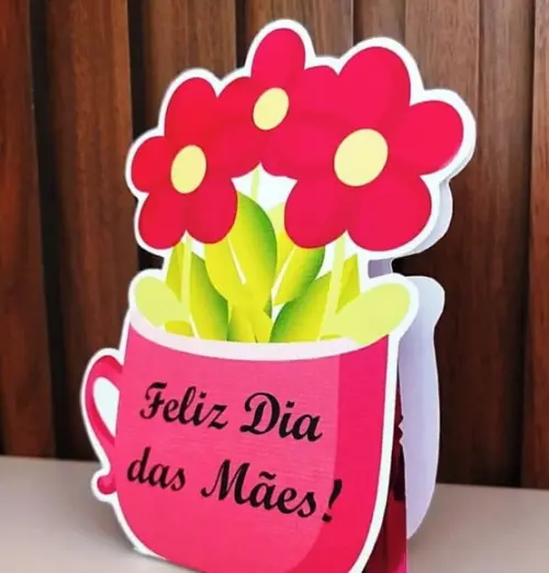 Porta Bombom com Bombom- Dia das Mães
