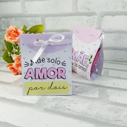 Porta Bombom com Bombom- Dia das Mães