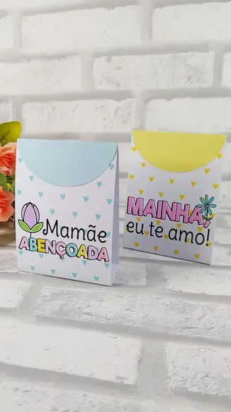 Porta Bombom com Bombom- Dia das Mães
