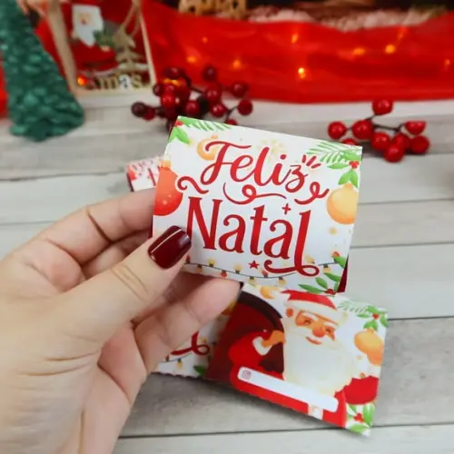 Porta Bombom com Bombom- Natal