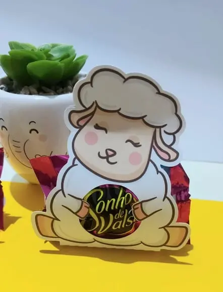Porta Bombom com Bombom- Páscoa