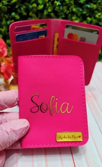 Porta Cartão Personalizado- Dia das Mães