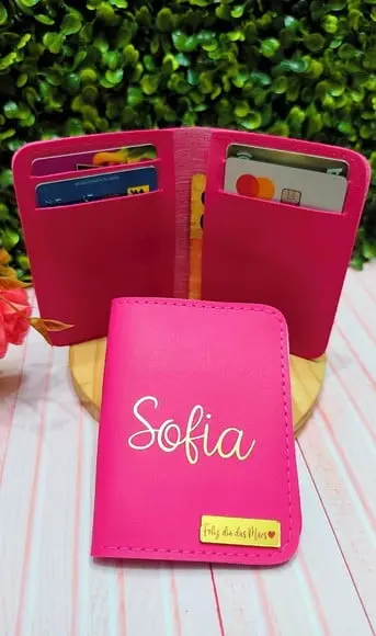 Porta Cartão Personalizado- Dia das Mães