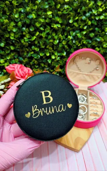 Porta Joia Personalizado com Nome- Dia das Mães