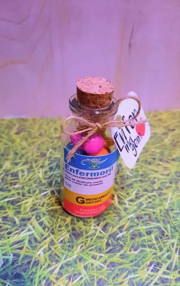 Potinho com Coloreti (doces)- Enfermagem