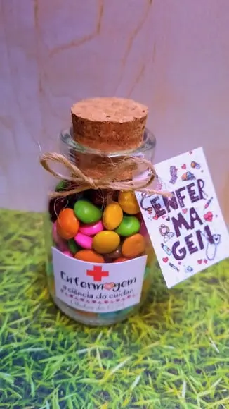 Potinho com Coloreti (doces)- Enfermagem