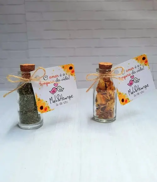 Potinho com Tempero- Lembrancinha Casamento
