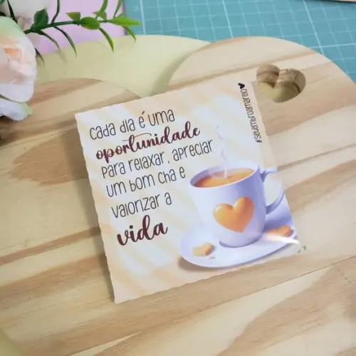 Sachê de Chá com Chá- Setembro Amarelo