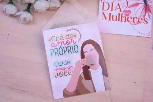 Sachê de Chá- Dia da Mulher
