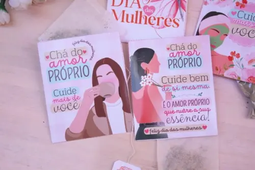 Sachê de Chá- Dia da Mulher